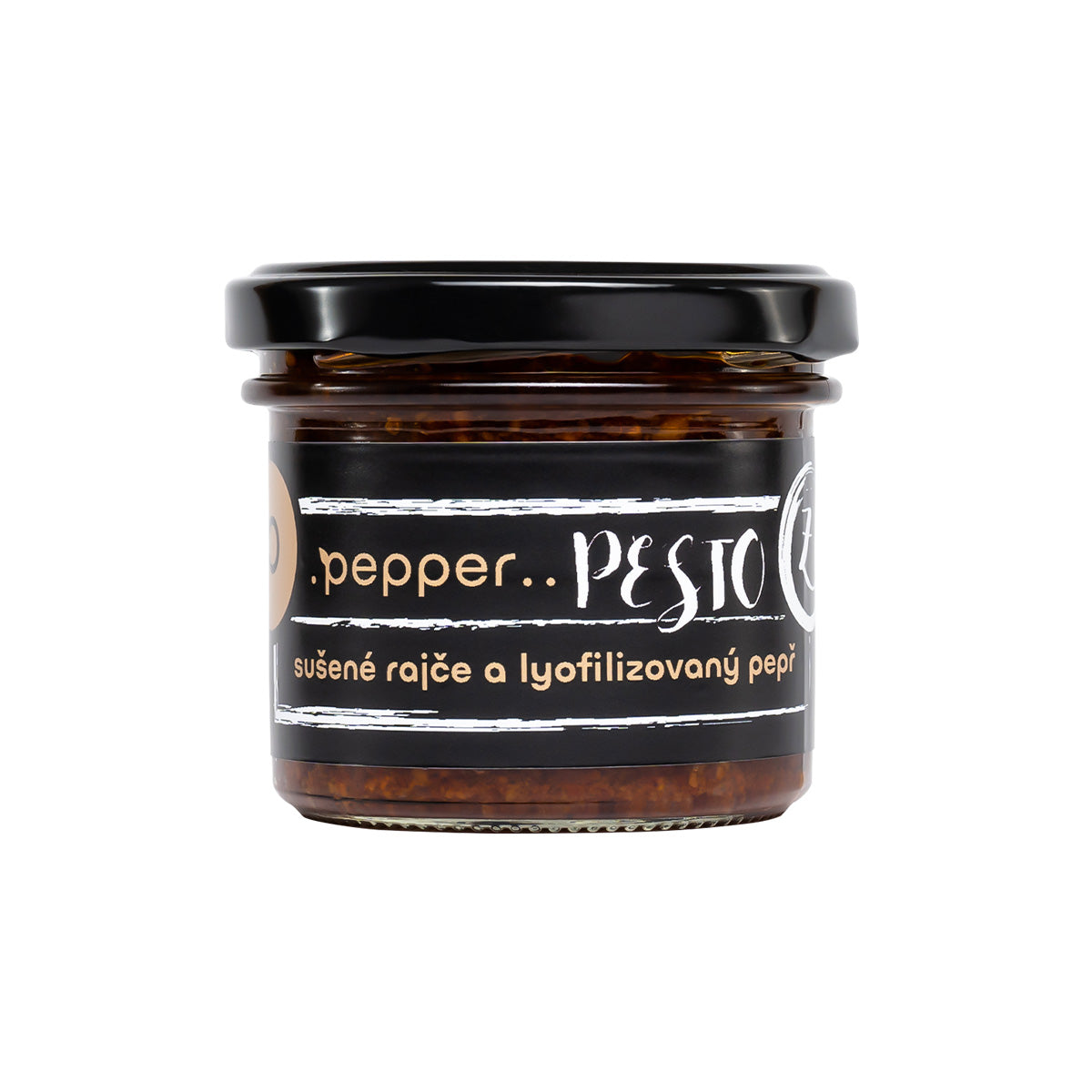 Premium .pepper..pesto so sušenými paradajkami a lyofilizovaným korením Kampot