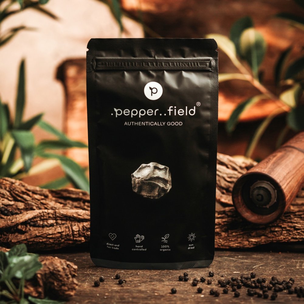 Kampotský pepř černý - MAXI doypack 100g